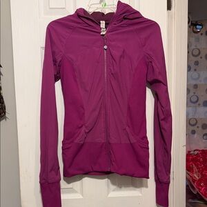 Women's Fuchsia Hooded Jacket